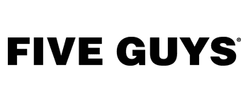 five guys black logo