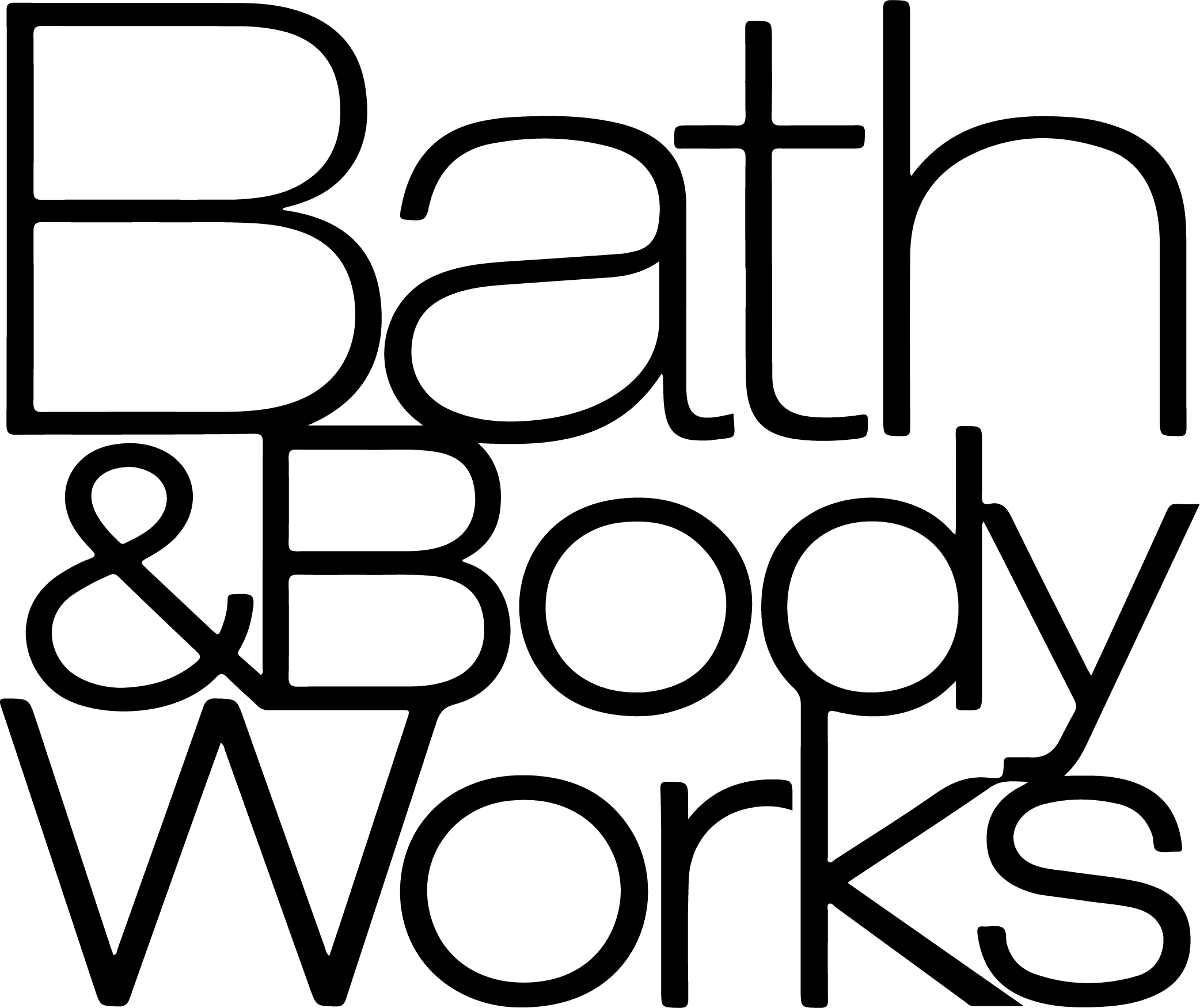 bath & body works logo dark